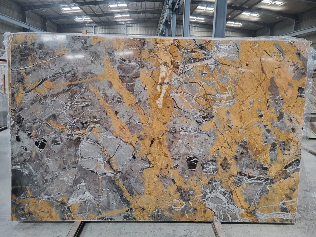 Roma Grey Granite gangsaw slab